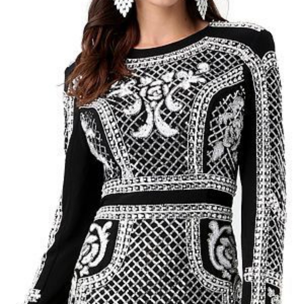 Bebe black dress
